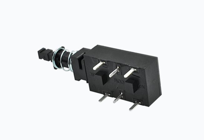 廠家直供PWL-2P2T電源開關(guān) 25T85 6A 125/250V PCB按鍵開關(guān)可定制