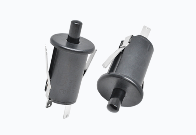 TONELUCK仝達D2家電微波爐/烤箱25T200耐高溫門控制開關(guān) 2A125V黑色按鈕門開關(guān)