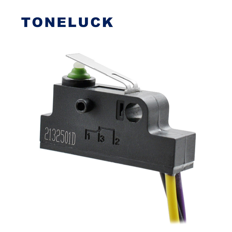 TONELUCK廠家供應(yīng)MQS-651帶電阻微動(dòng)開關(guān) 汽車門鎖引擎蓋微動(dòng)開關(guān)