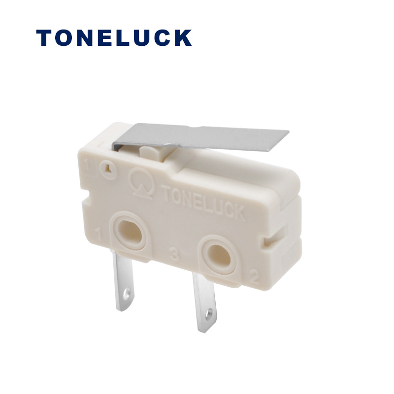 TONELUCK仝達(dá)廠家白色外殼防塵微動開關(guān) 過灼熱絲750°C微動開關(guān)