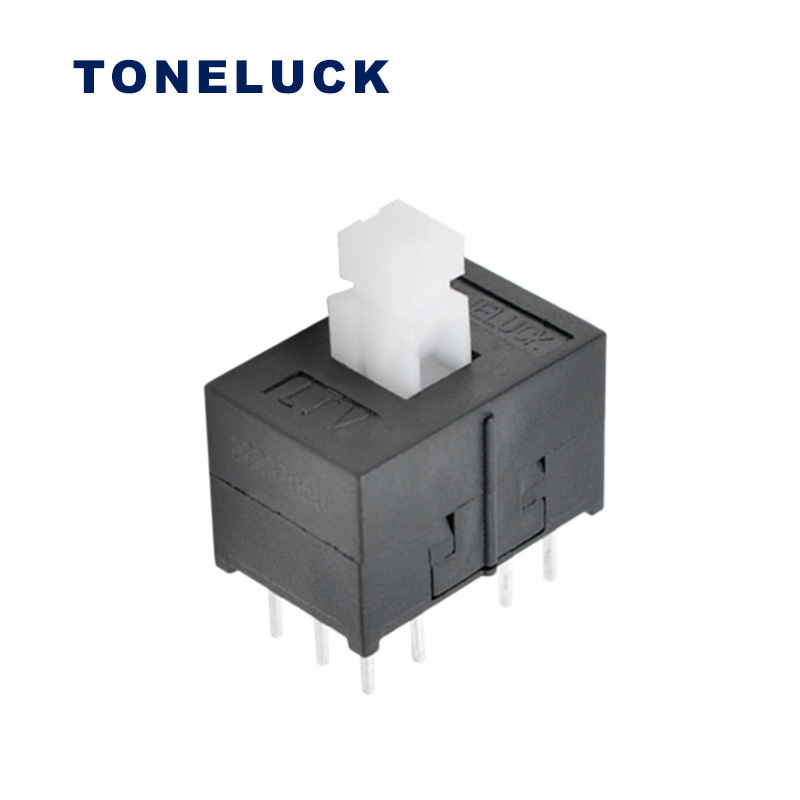 TONELUCK汽車(chē)傳感器豎直按鍵開(kāi)關(guān) LTV87系列電源插座插排直鍵開(kāi)關(guān)