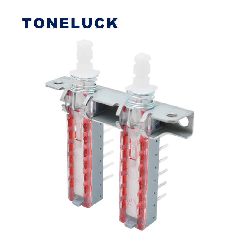 Toneluck廠家PBN按鍵開關(guān) 連體雙體按鍵組合開關(guān) 對(duì)講機(jī)直鍵開關(guān)