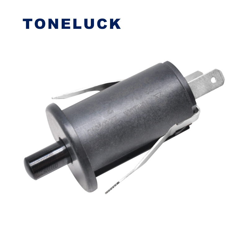 TONELUCK供2A/125V 25T200耐高溫冰箱門開關(guān) 黑色2腳家電門開關(guān)