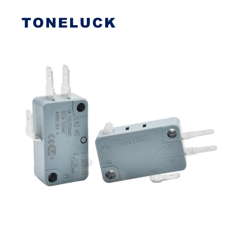 TONELUCK家電門鎖小型三腳微動開關(guān) L42AD風(fēng)壓開關(guān)配置5A微動開關(guān)