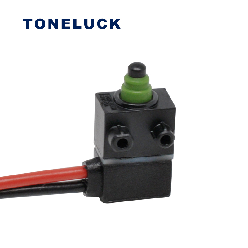 TONELUCK小型微動開關(guān) MQS-9A防水微動開關(guān)IP67帶線40T85微動開關(guān)